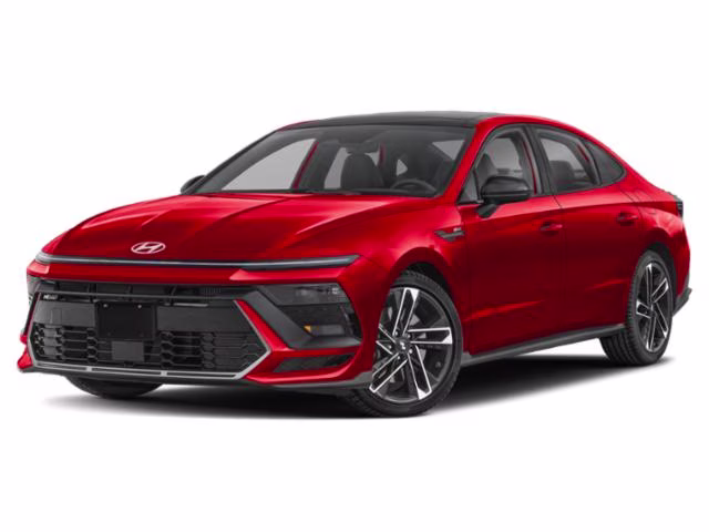 2024 Ultimate red Hyundai Sonata N Line FWD Sedan
