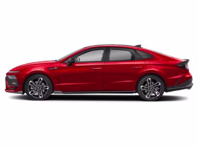 2024 Ultimate red Hyundai Sonata N Line FWD Sedan