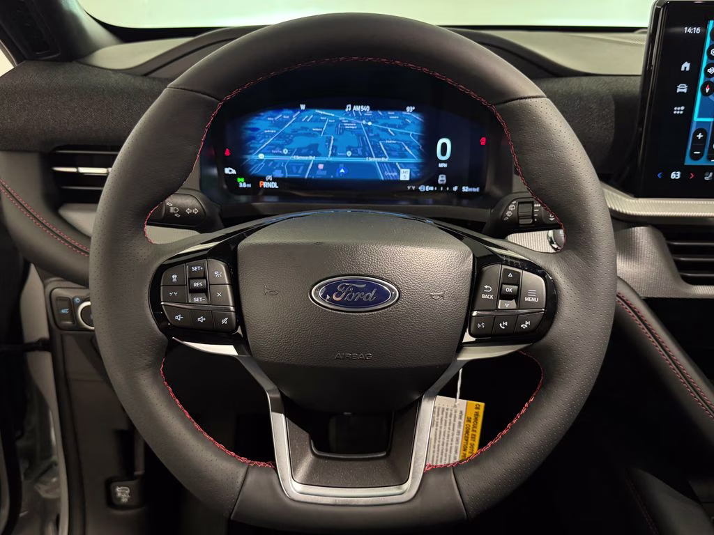 2026 Space White Metallic Ford Explorer ST-Line RWD SUV