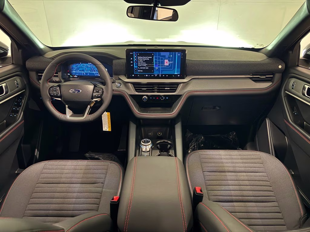 2026 Space White Metallic Ford Explorer ST-Line RWD SUV
