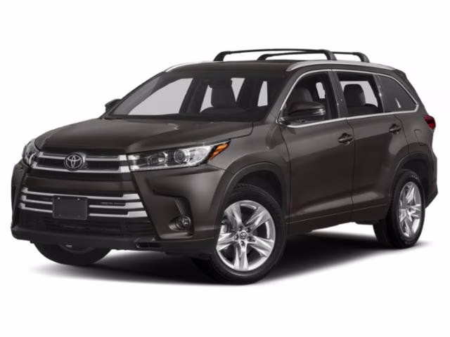 2019 Shoreline Mist Toyota Highlander Limited FWD SUV