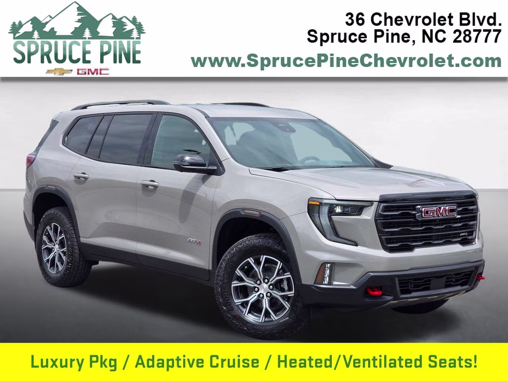 2026 Riverstone Metallic GMC Acadia AT4 AWD SUV