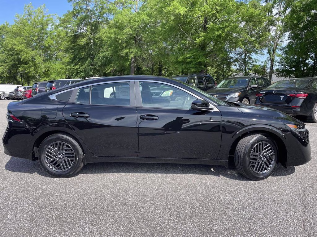 2026 Super Black Nissan Sentra SV FWD Sedan
