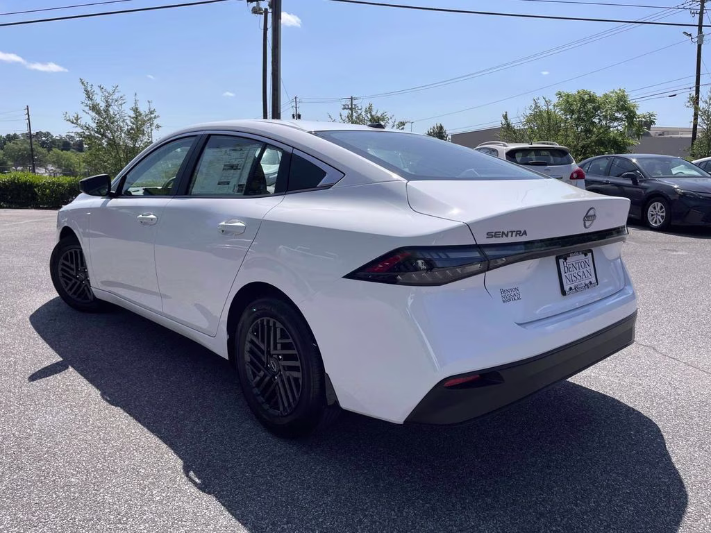 2026 Fresh Powder Nissan Sentra SV FWD Sedan