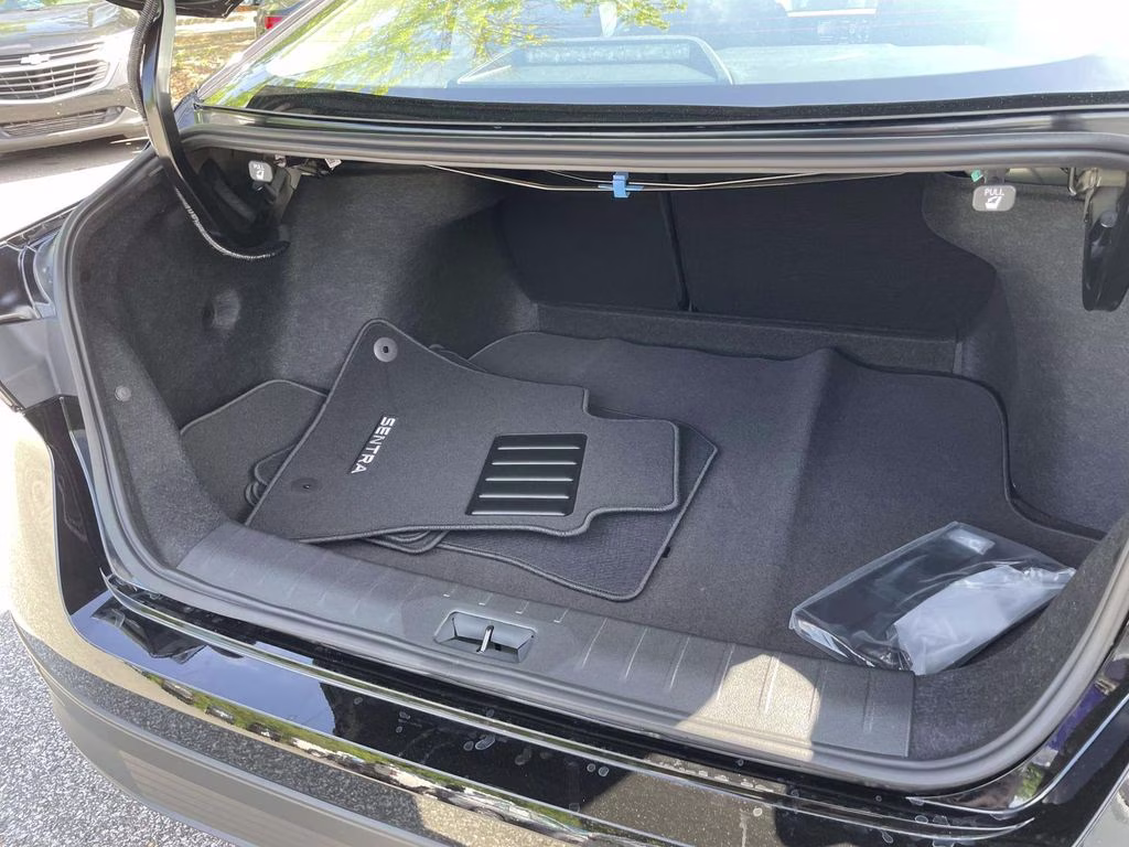 2026 Super Black Nissan Sentra SV FWD Sedan