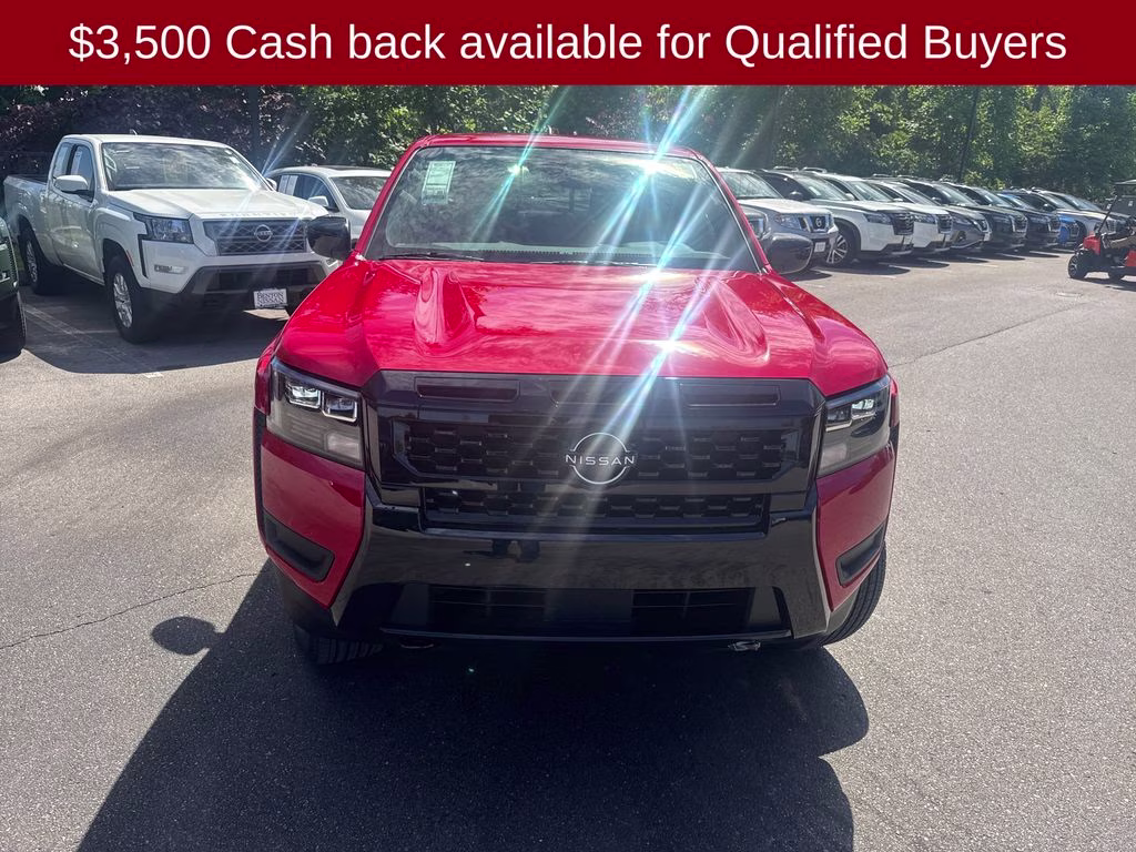 2026 Red Alert Nissan Frontier SV 4X4 Truck
