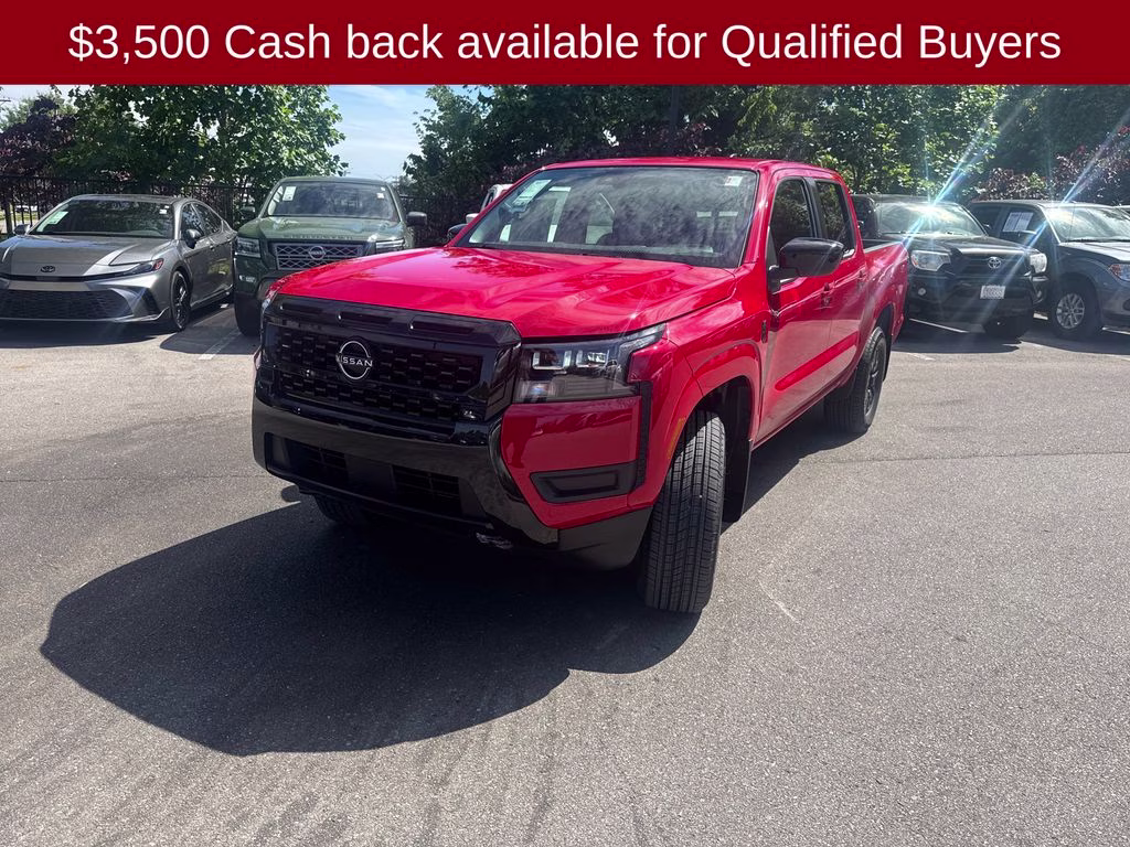 2026 Red Alert Nissan Frontier SV 4X4 Truck