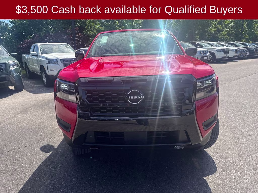 2026 Red Alert Nissan Frontier SV 4X4 Truck