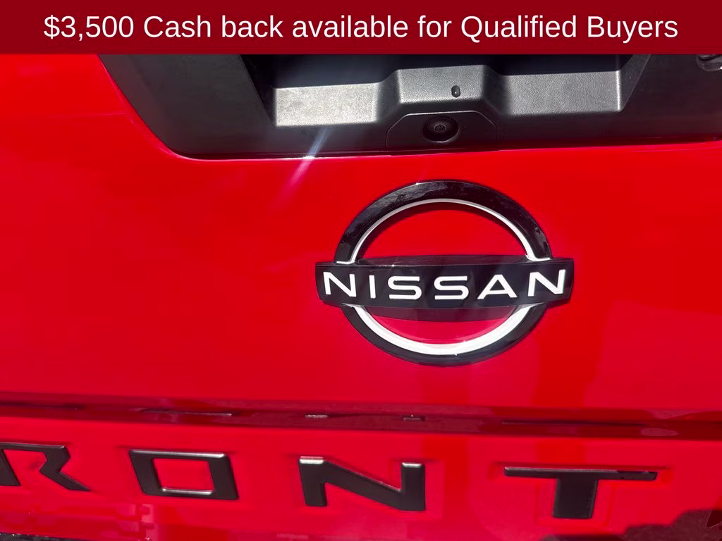 2026 Red Alert Nissan Frontier SV 4X4 Truck