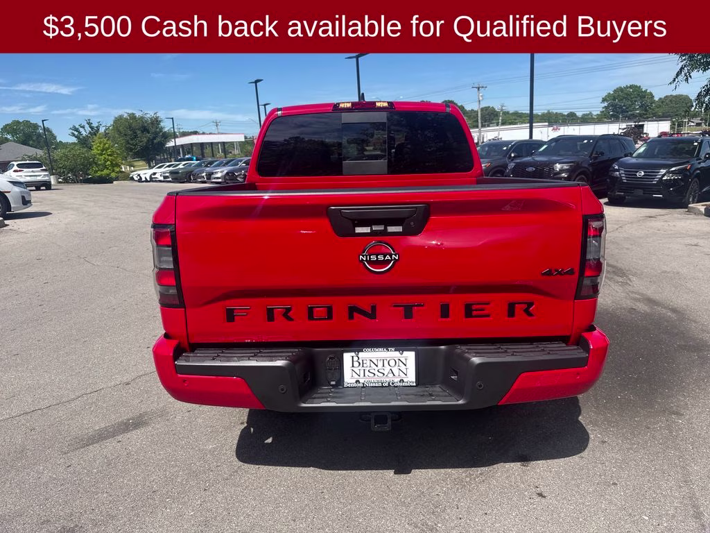 2026 Red Alert Nissan Frontier SV 4X4 Truck