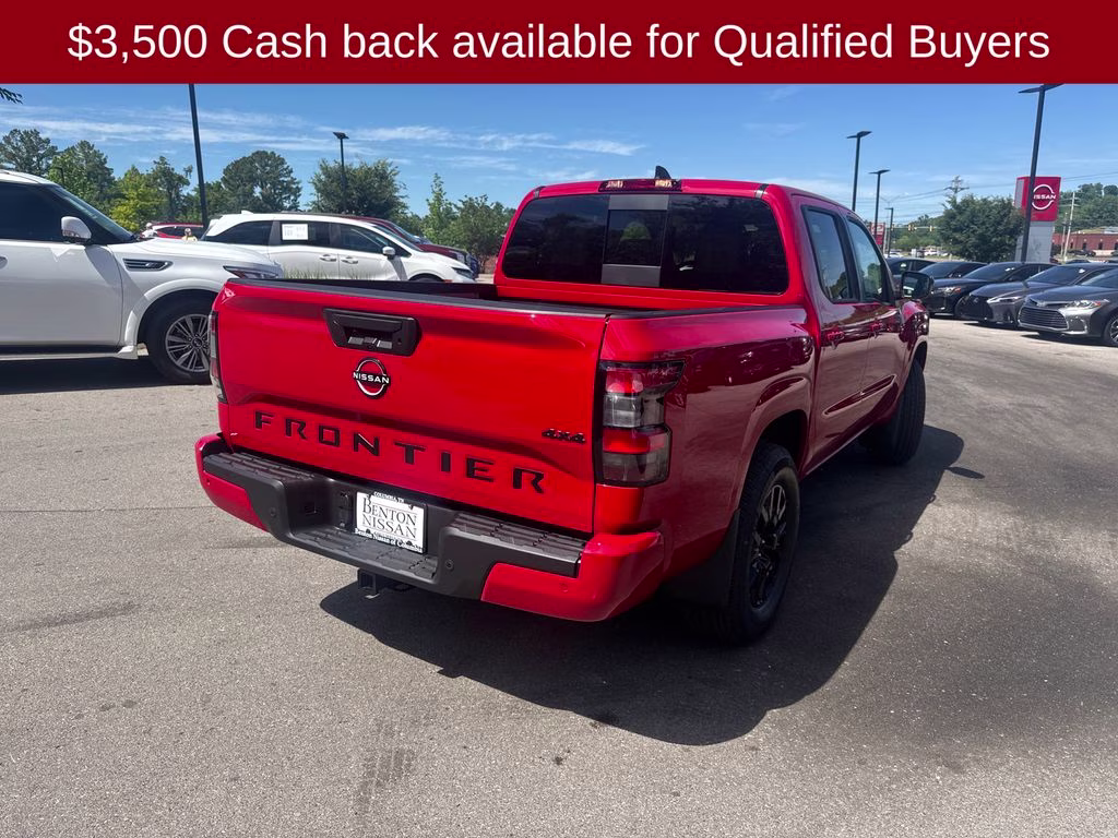 2026 Red Alert Nissan Frontier SV 4X4 Truck