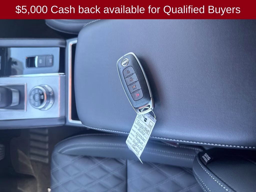 2026 Moonrock Gray Nissan Rogue Plug-In Hybrid Platinum AWD SUV