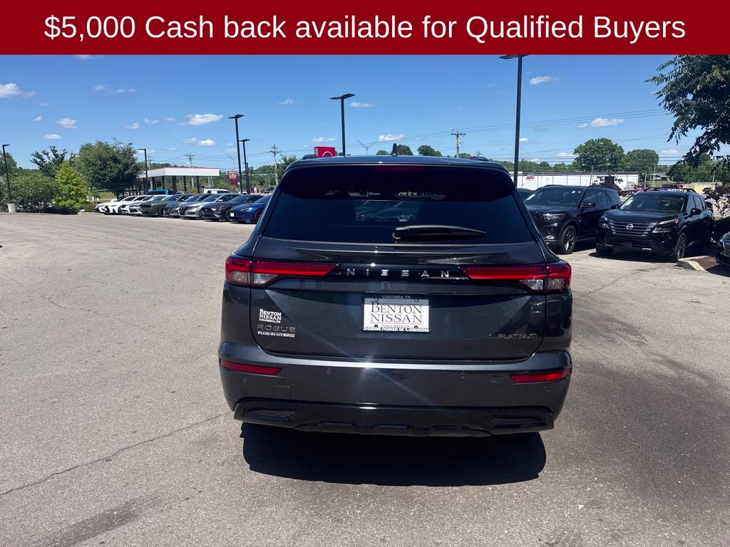2026 Moonrock Gray Nissan Rogue Plug-In Hybrid Platinum AWD SUV