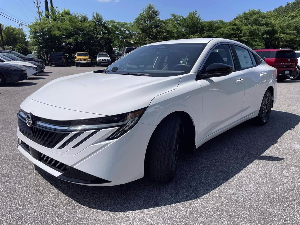 2026 Fresh Powder Nissan Sentra SV FWD Sedan