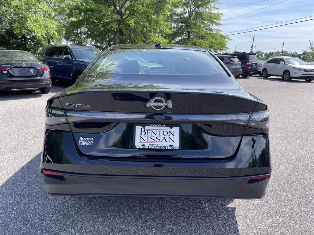 2026 Super Black Nissan Sentra SV FWD Sedan