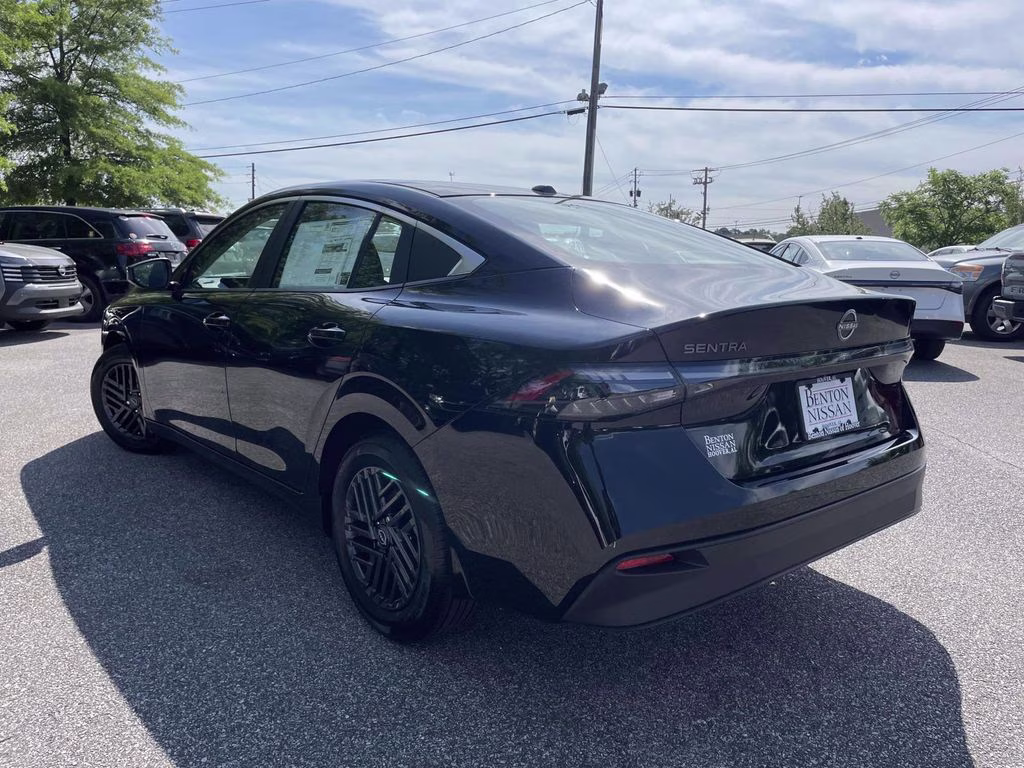 2026 Super Black Nissan Sentra SV FWD Sedan
