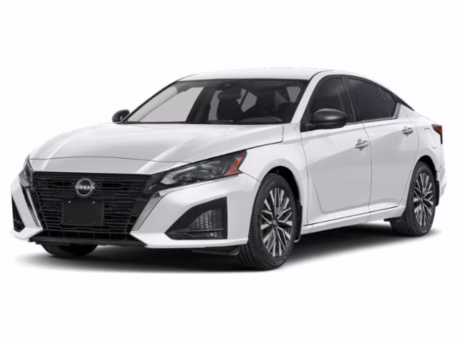2025 Glacier White Nissan Altima 2.5 SV FWD Sedan