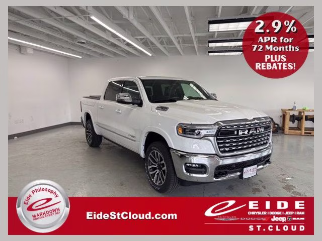 2026 Bright White Clearcoat Ram 1500 Limited 4X4 Truck