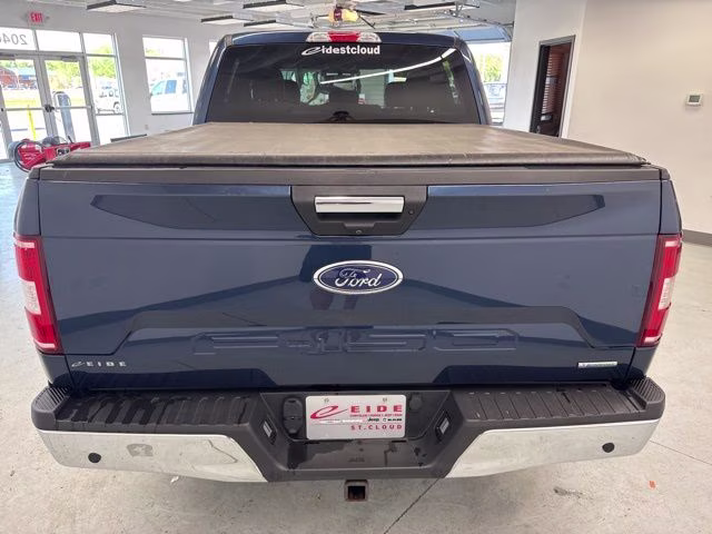 2018 Blue Jeans Metallic Ford F-150 XLT 4X4 Truck