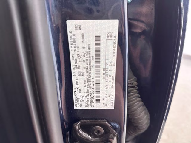 2018 Blue Jeans Metallic Ford F-150 XLT 4X4 Truck