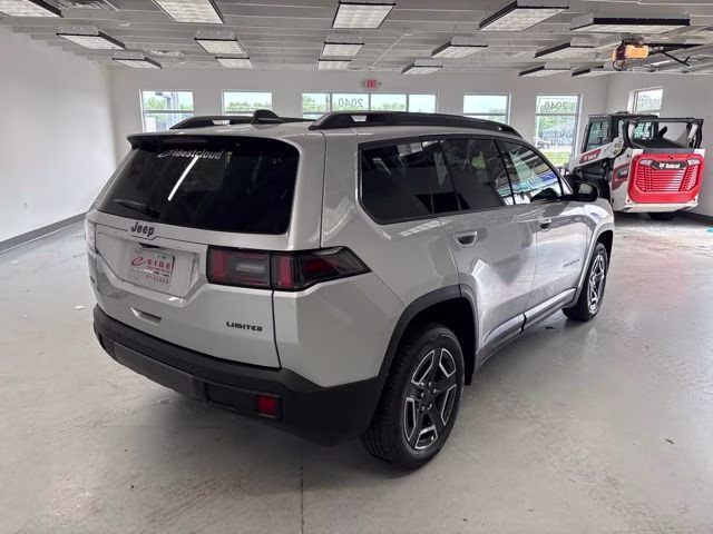 2026 Silver Zynith Clearcoat Jeep Cherokee Limited 4X4 SUV