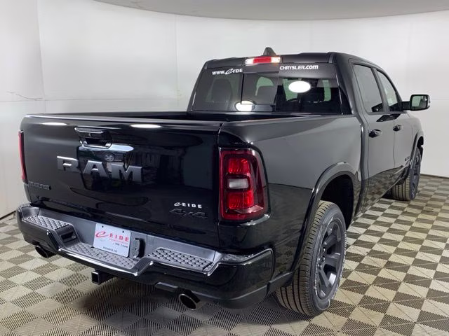 2026 Diamond Black Crystal Pearlcoat Ram 1500 Big Horn Night Edition 4X4 Truck