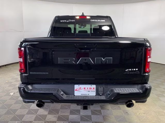 2026 Diamond Black Crystal Pearlcoat Ram 1500 Big Horn Night Edition 4X4 Truck