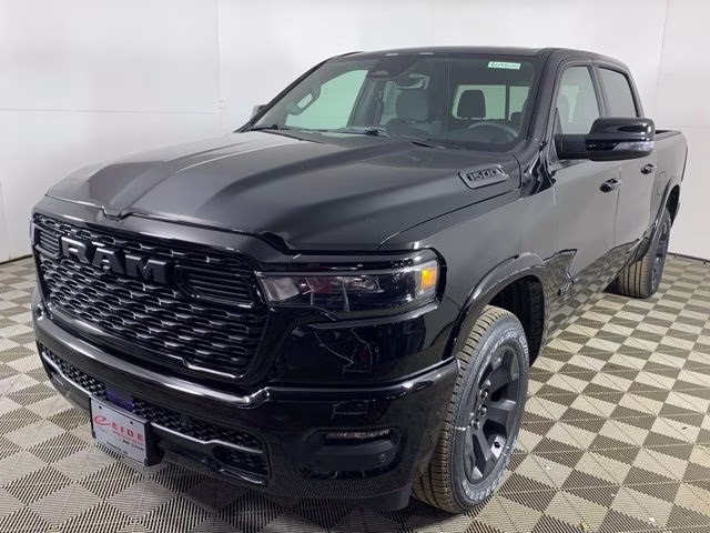2026 Diamond Black Crystal Pearlcoat Ram 1500 Big Horn Night Edition 4X4 Truck
