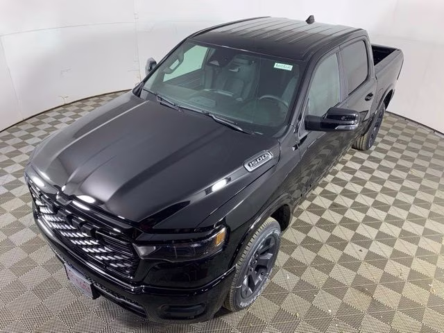 2026 Diamond Black Crystal Pearlcoat Ram 1500 Big Horn Night Edition 4X4 Truck