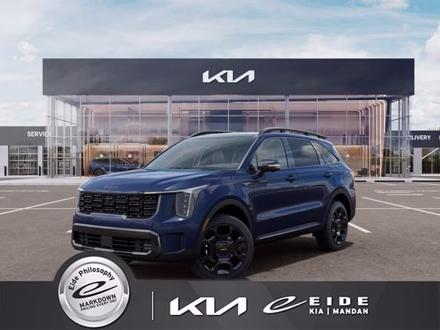 2026 Midnight Lake Blue Kia Sorento X-Line SX Prestige AWD SUV