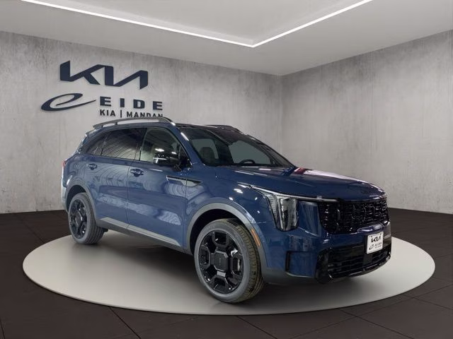 2026 Midnight Lake Blue Kia Sorento X-Line SX Prestige AWD SUV
