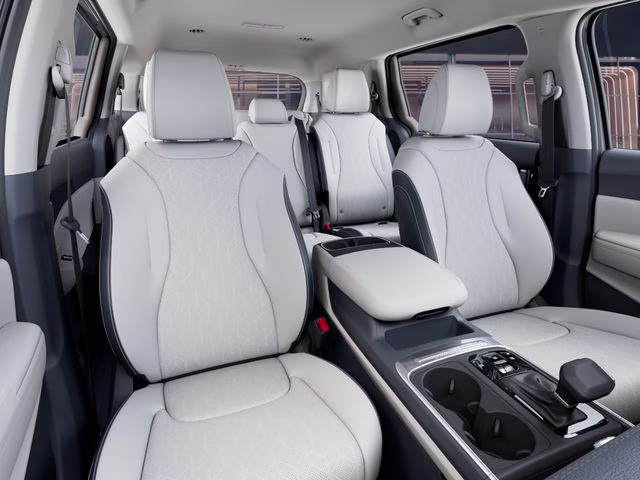 2026 Ceramic Silver Kia Carnival EX FWD Van