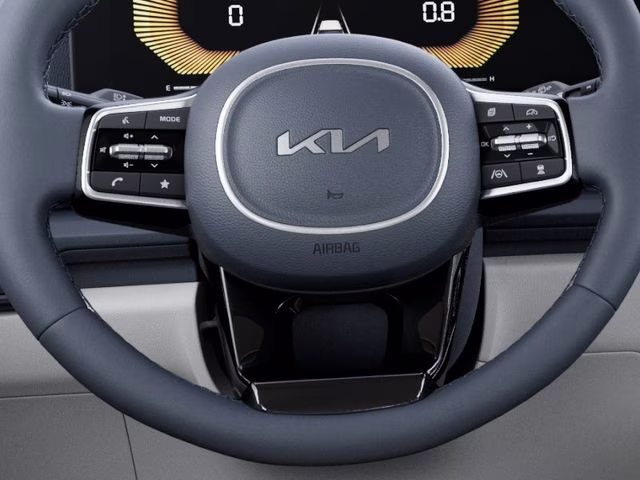 2026 Ceramic Silver Kia Carnival EX FWD Van
