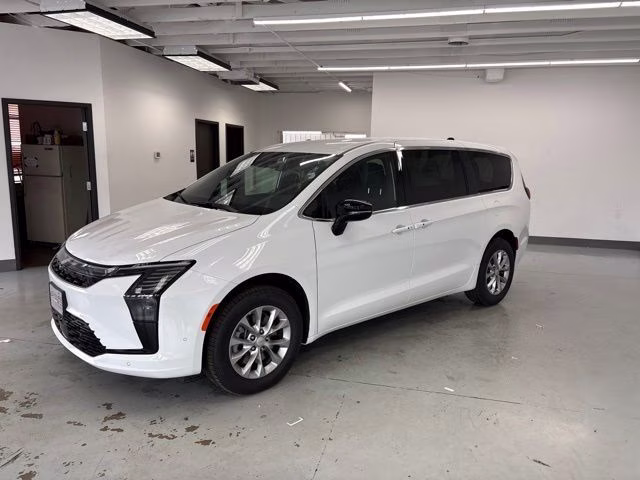 2027 Bright White Clearcoat Chrysler Pacifica Select AWD AWD Van