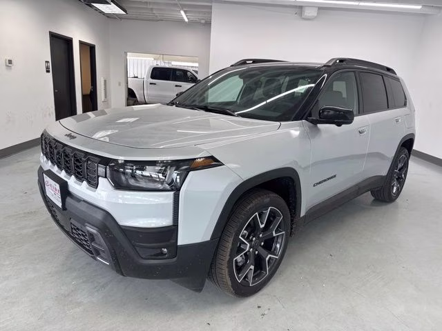 2026 Silver Zynith Clearcoat Jeep Cherokee Overland 4X4 SUV