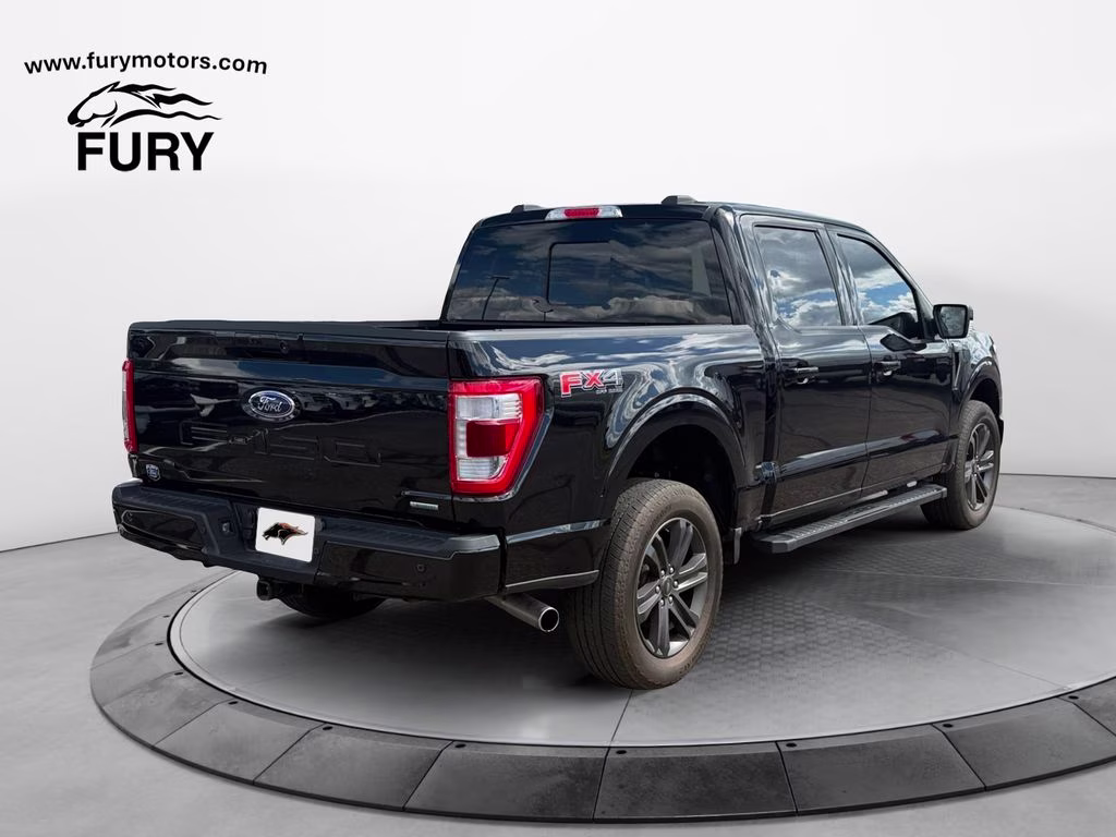 2023 Black Ford F-150 Lariat FX4 w/Twin Panel Roof & Co-Pilot 360 4X4 Truck