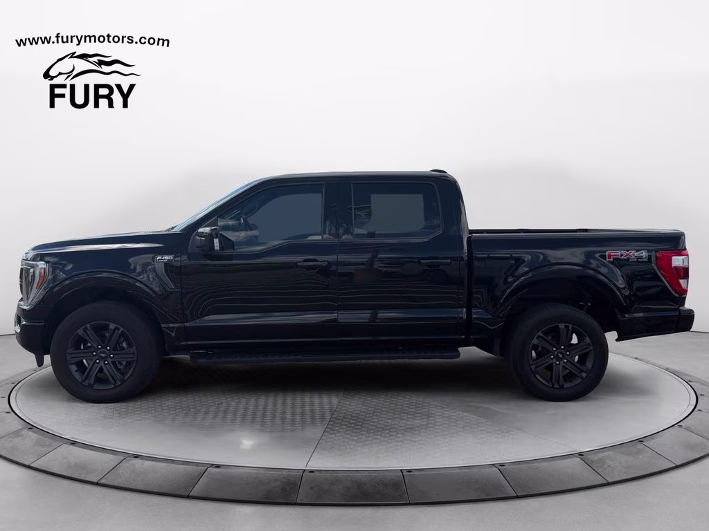2023 Black Ford F-150 Lariat FX4 w/Twin Panel Roof & Co-Pilot 360 4X4 Truck