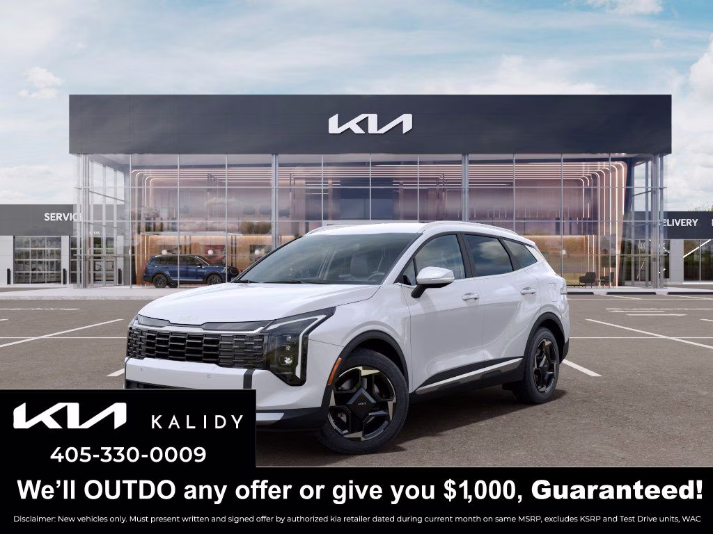2026 Snow White Pearl Kia Sportage Hybrid EX AWD SUV