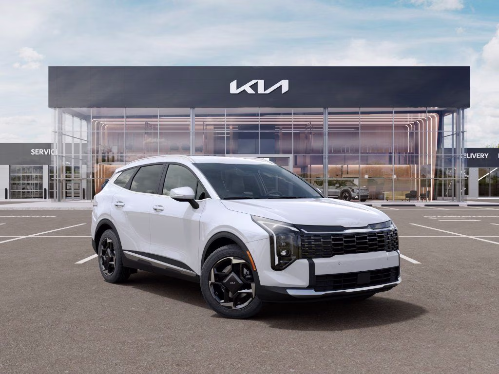 2026 Snow White Pearl Kia Sportage Hybrid EX AWD SUV