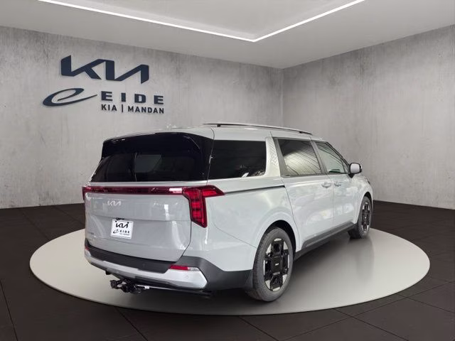 2026 Ceramic Silver Kia Carnival EX FWD Van