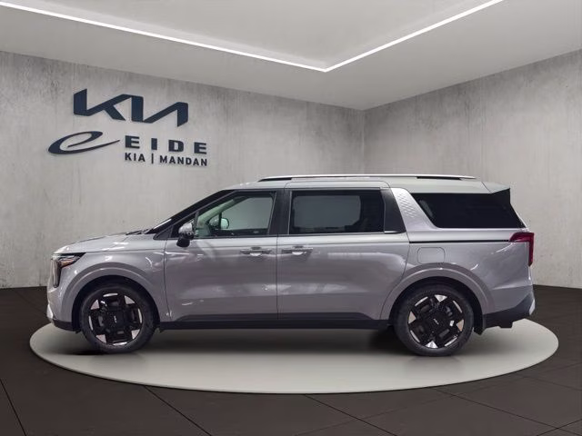 2026 Ceramic Silver Kia Carnival EX FWD Van