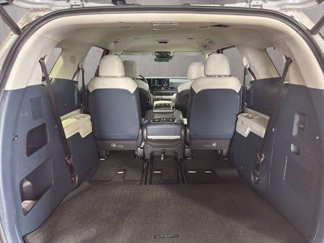 2026 Ceramic Silver Kia Carnival EX FWD Van