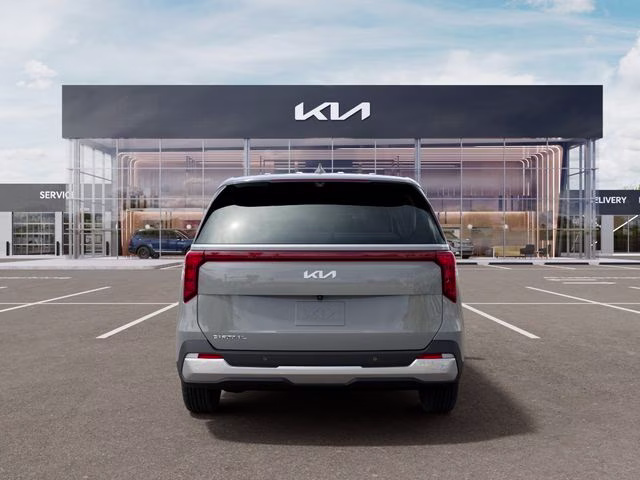 2026 Ceramic Silver Kia Carnival EX FWD Van