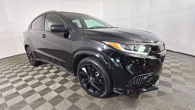 2022 Crystal Black Pearl Honda HR-V Sport AWD SUV