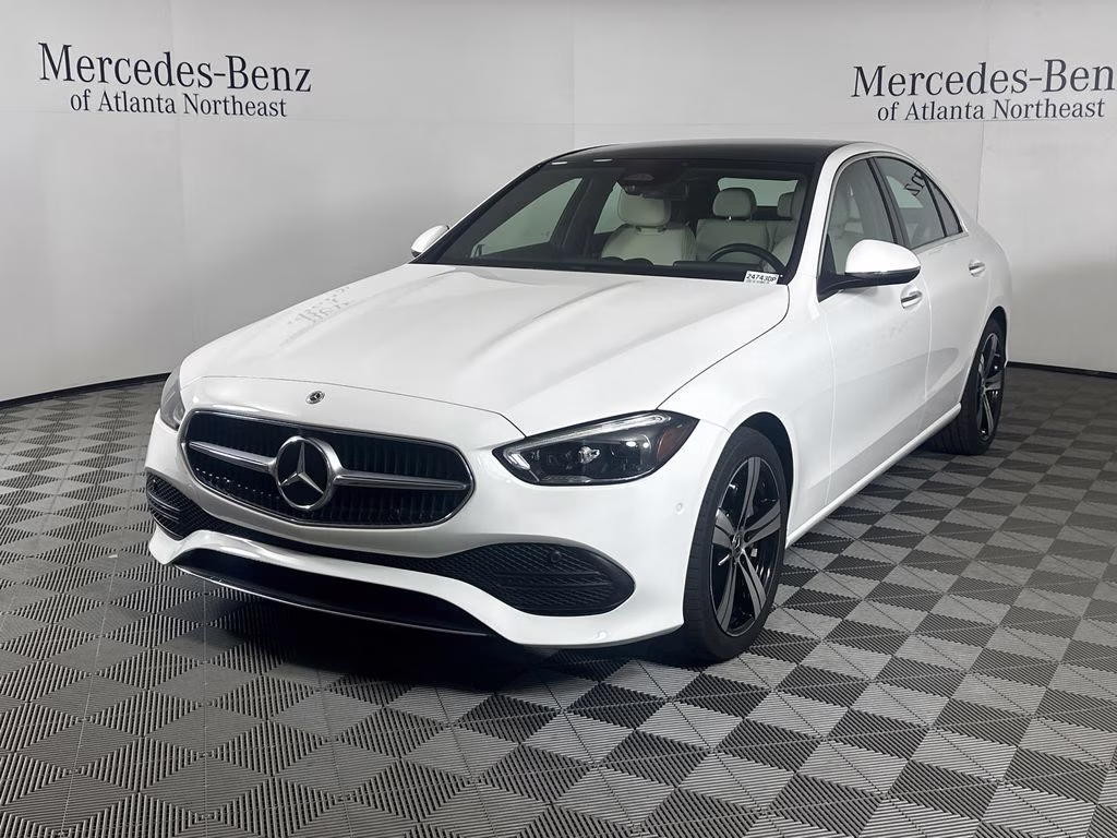 2024 Polar White Mercedes-Benz C-Class C 300 RWD Sedan