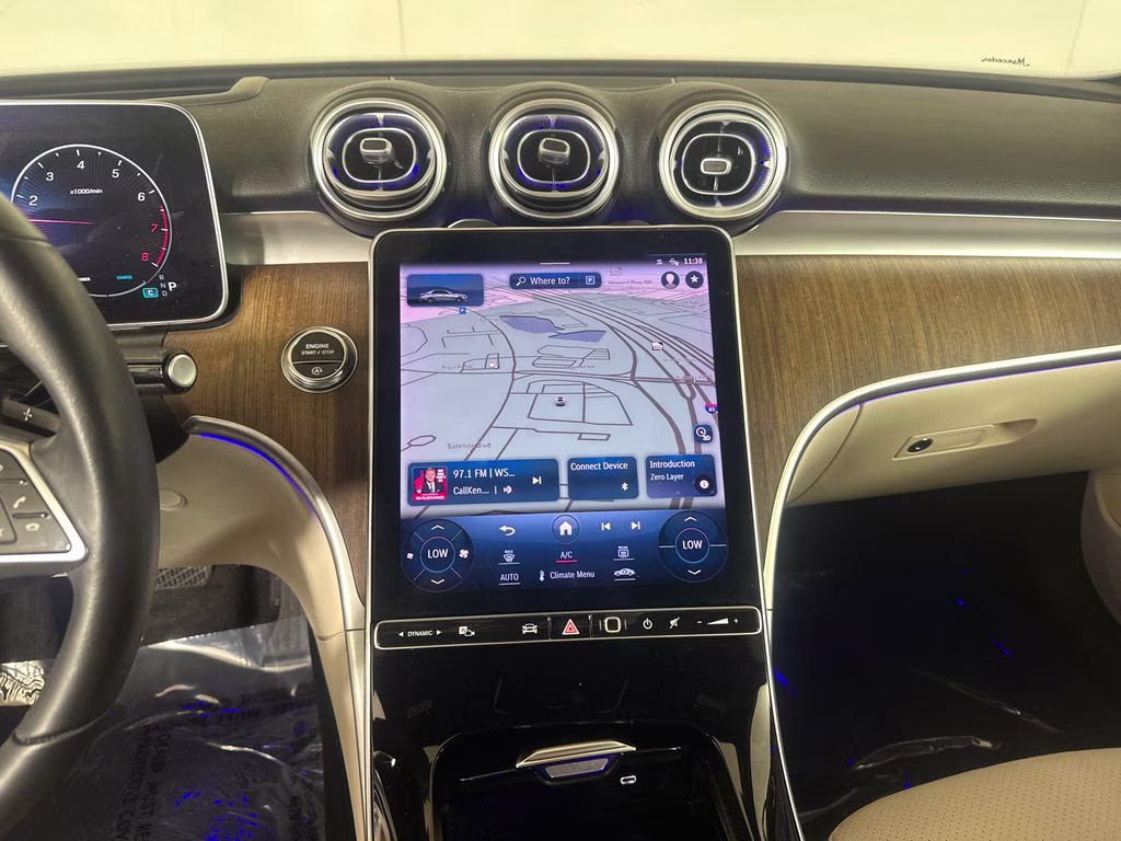 2024 Polar White Mercedes-Benz C-Class C 300 RWD Sedan