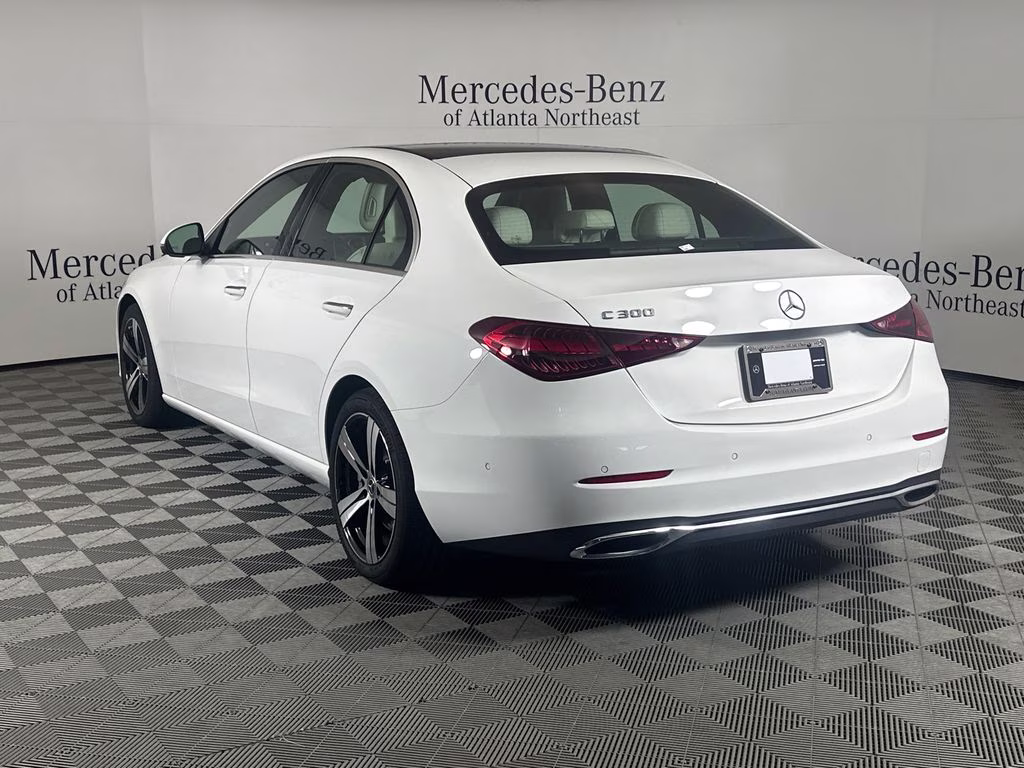 2024 Polar White Mercedes-Benz C-Class C 300 RWD Sedan