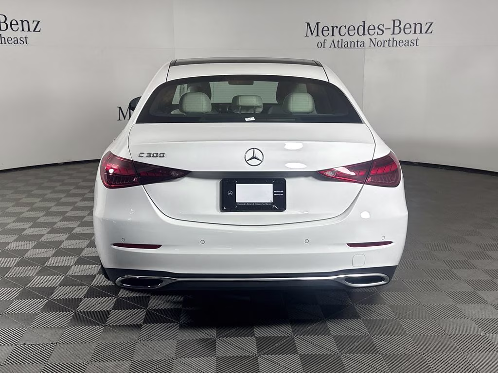 2024 Polar White Mercedes-Benz C-Class C 300 RWD Sedan