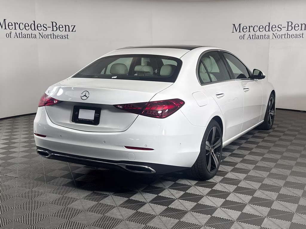 2024 Polar White Mercedes-Benz C-Class C 300 RWD Sedan