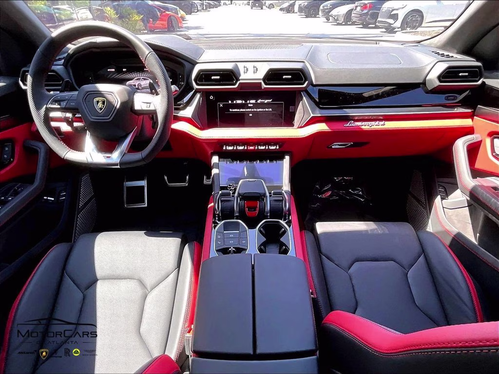 2025 Bianco Monocerus Metallic Lamborghini Urus SE AWD SUV